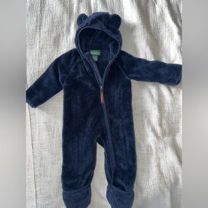 Infants' L.L.Bean Hi-Pile Fleece Bunting: Size 6-12 months